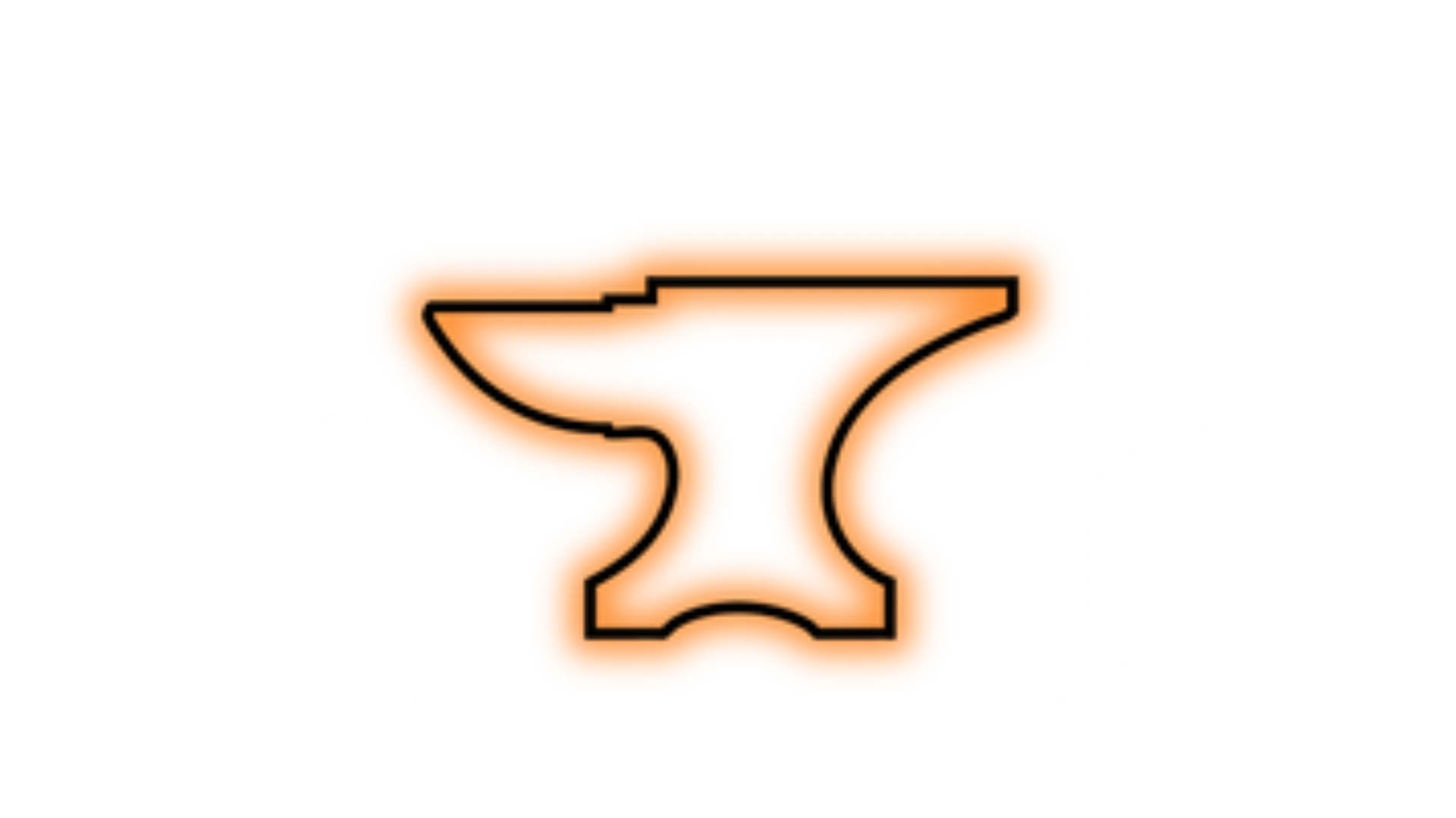 Glowing Anvil Logo